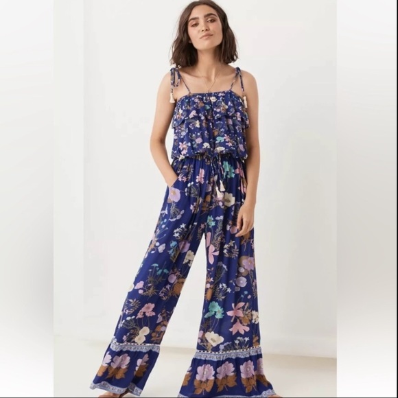 Spell and the Gypsy Collective Wild Bloom jumpsuit Smsrp 400 - Picture 6 of 6